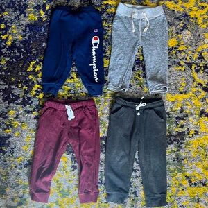 Lot of 4 Toddler Sweat Pants from GAP Champion Carter’s Cat & Jack